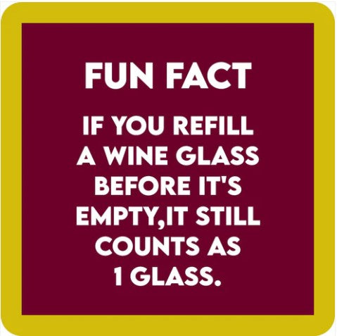 1 Glass Coaster