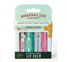 Lip Balm 4 Pack Holiday Collection