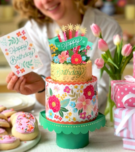 Blooming Birthday Cake