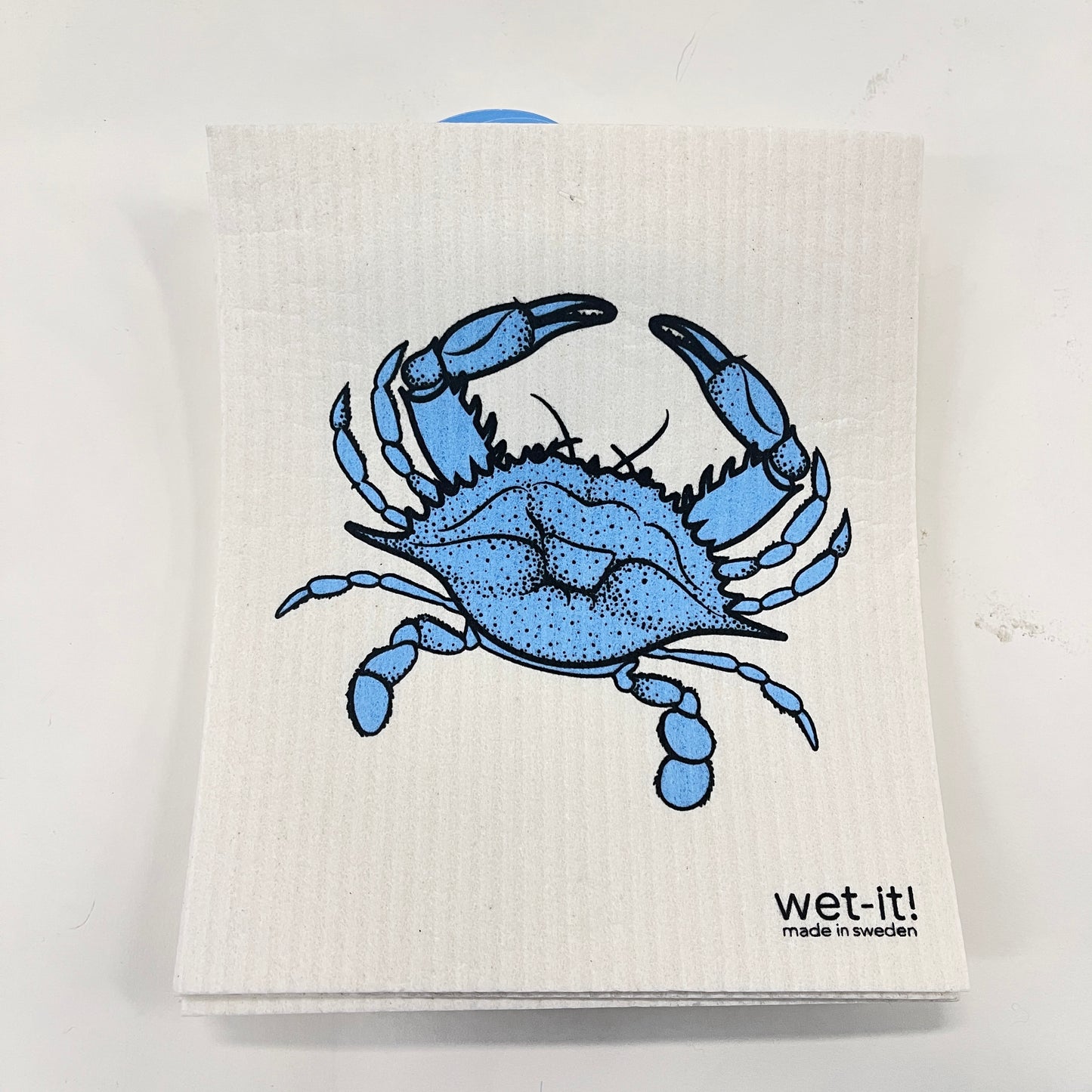 Wet-It Durable Swedish Blue Crab
