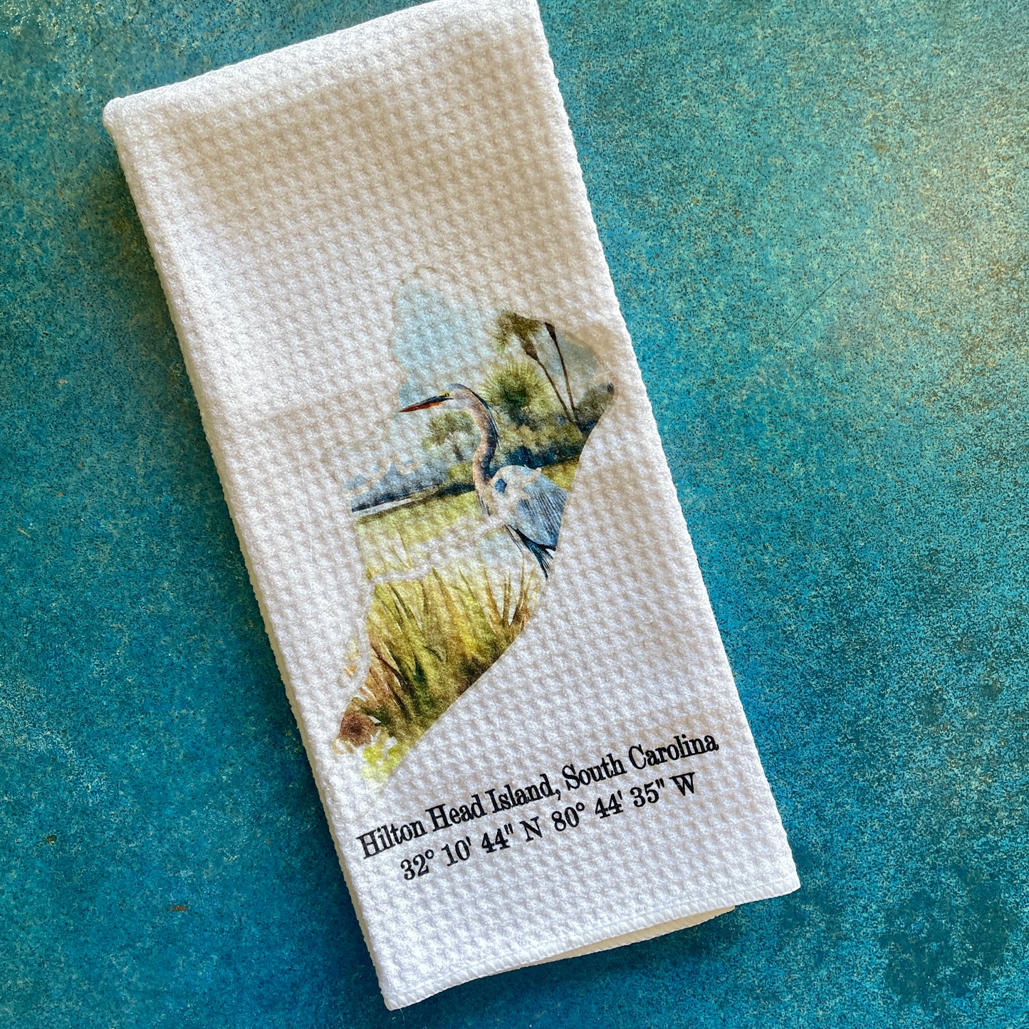 Blue Heron Micro Fiber Towel