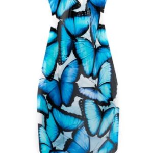 BLUE MORPHO COLAPSABLE VASE