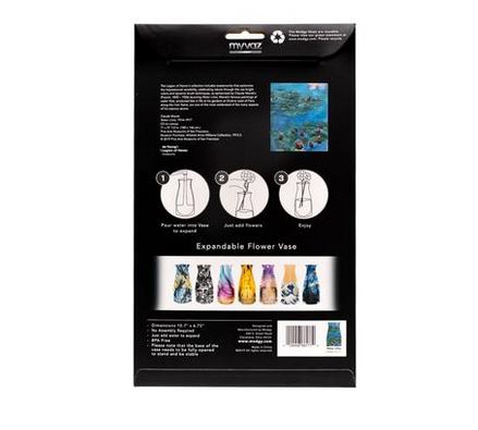 BLUE MORPHO COLAPSABLE VASE