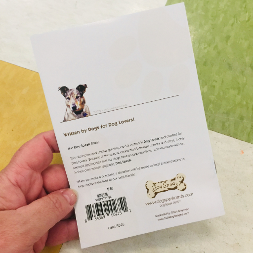 Sympathy booklet Dog