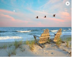 Coastal Moon Rise Puzzle 1,000