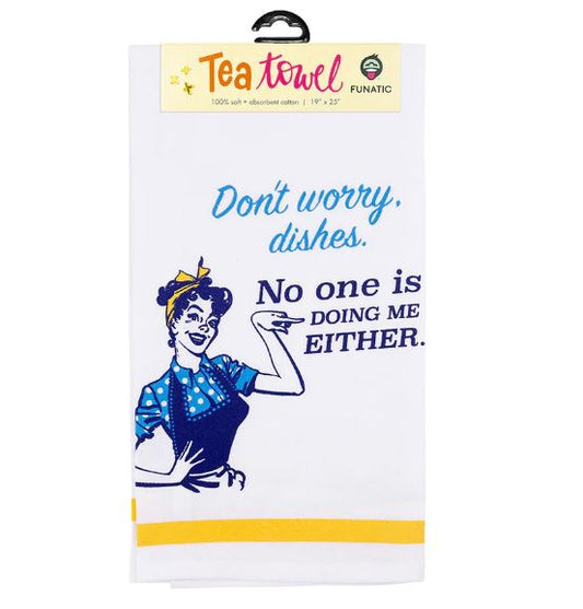 Dont Worry Dishes Dishtowel