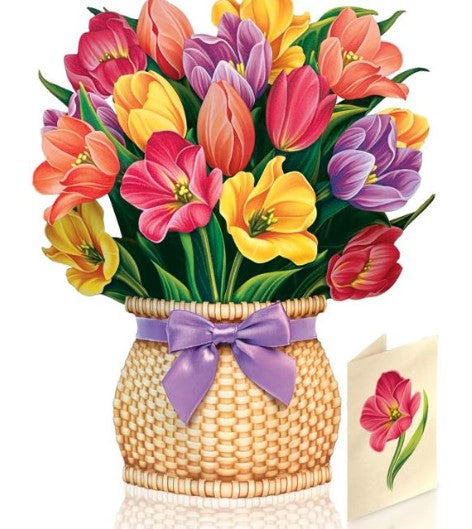 Festive Tulips- New Vase