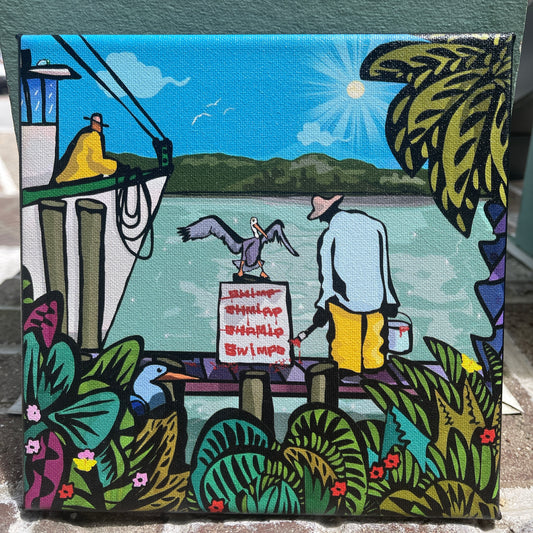 Local Artist Amos Hummel 8X8"