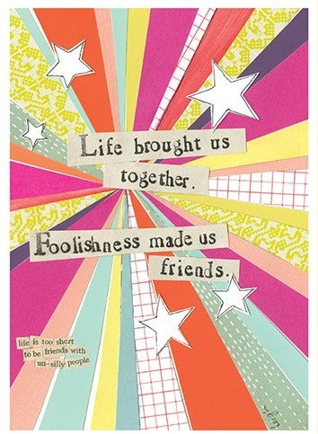 Curly Girl Foolishness Card