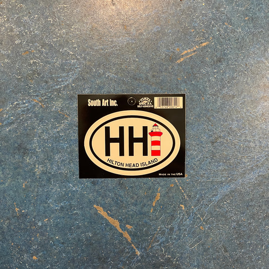 HHI Mini Oval Euro Sticker