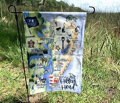 Hilton Head Garden Flag