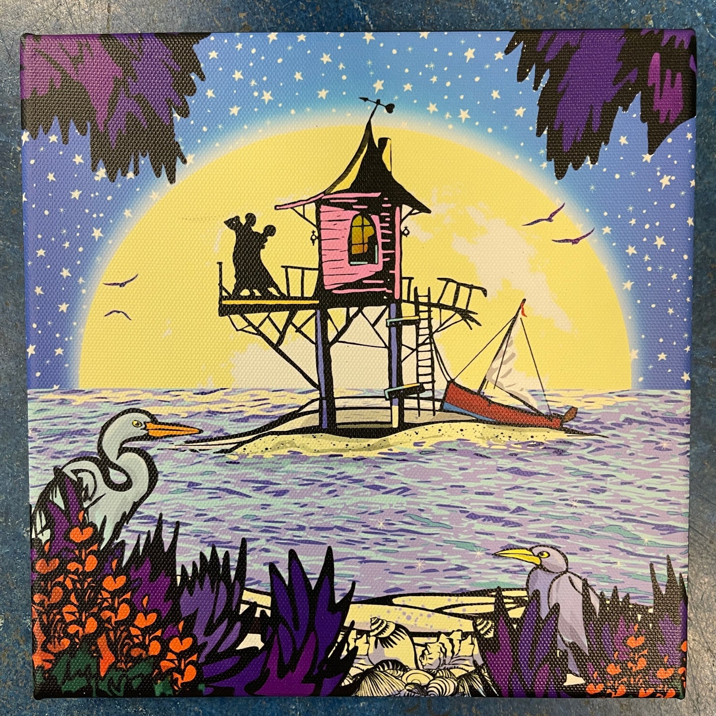 Local Artist Amos Hummel 8X8"