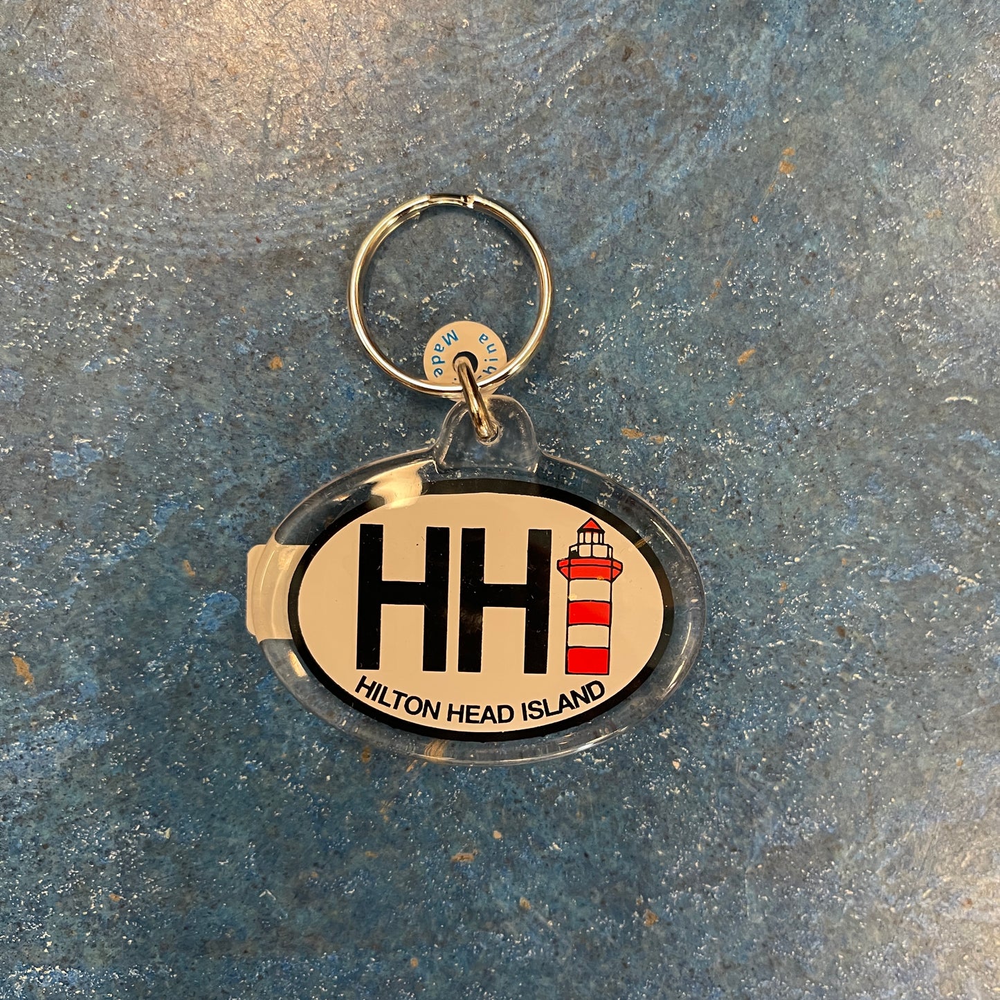 HHI Euro Oval Key Chain