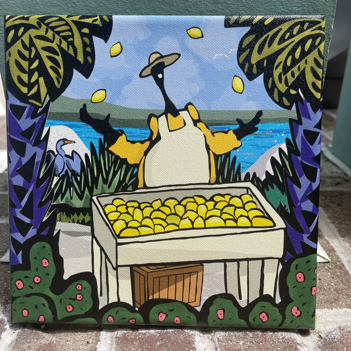 Local Artist AMOS HUMMEL 8X8"