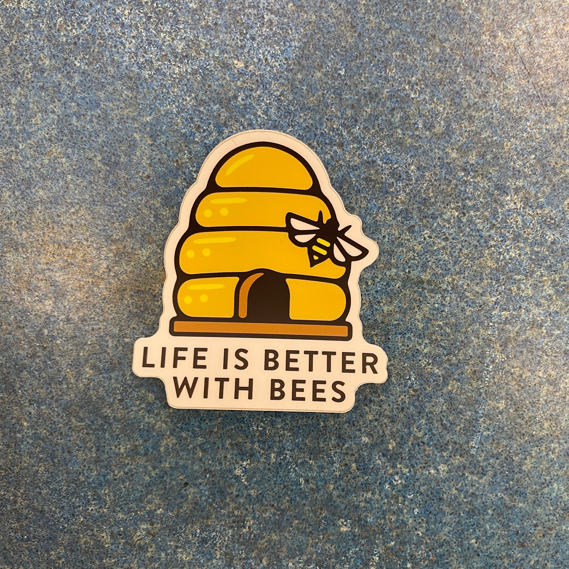 Life Is Better With Bees Sticker