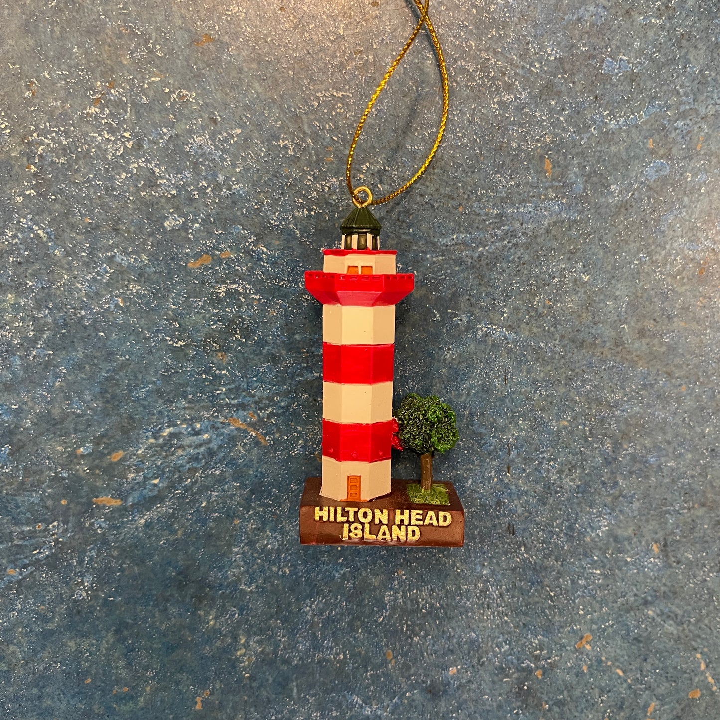 Lighthouse Resin Ornament