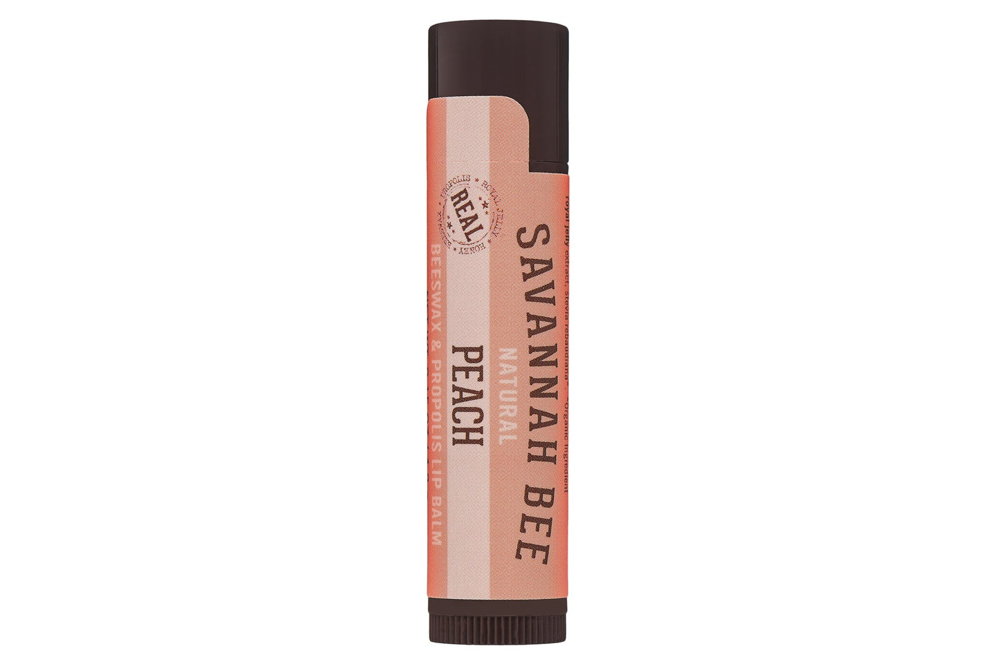 Savannah Bee LipBalm Peach