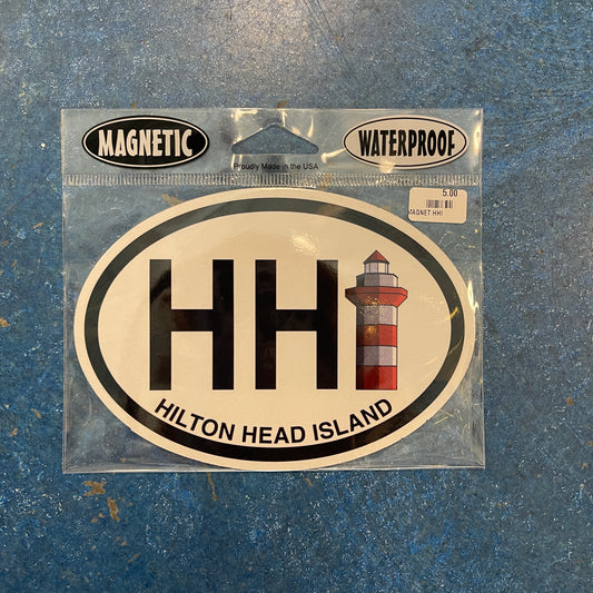 HHI Euro Oval Car Magnet