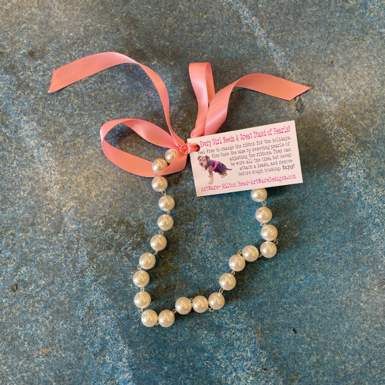 Mauve Dog Pearls S-XL