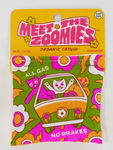 Organic Cat NipToys-Meet the Zoomies