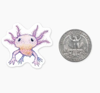Axolotl Mini Sticker