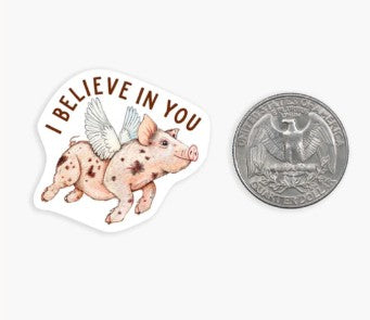 Pigsfly Mini Sticker