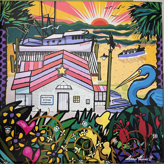 Local Artist Amos Hummel 8X8"