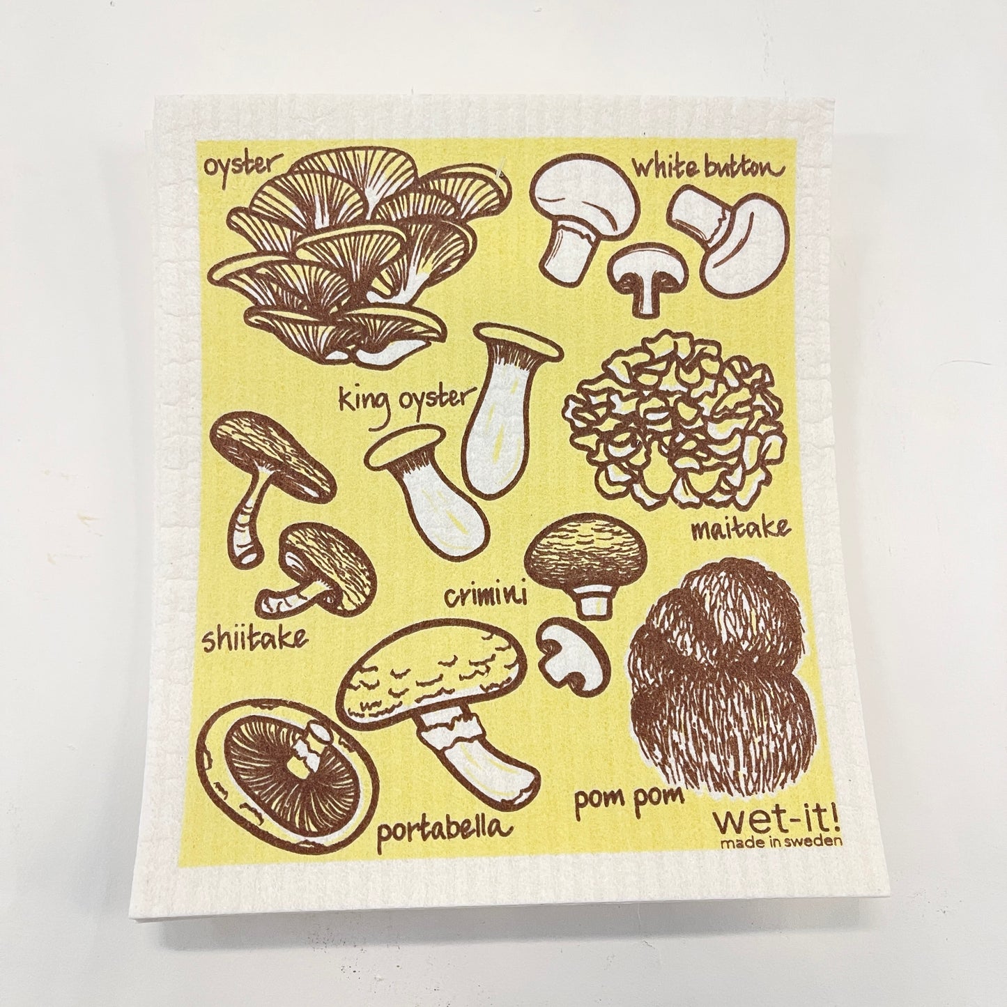 Wet-It Durable Swedish Mushroom