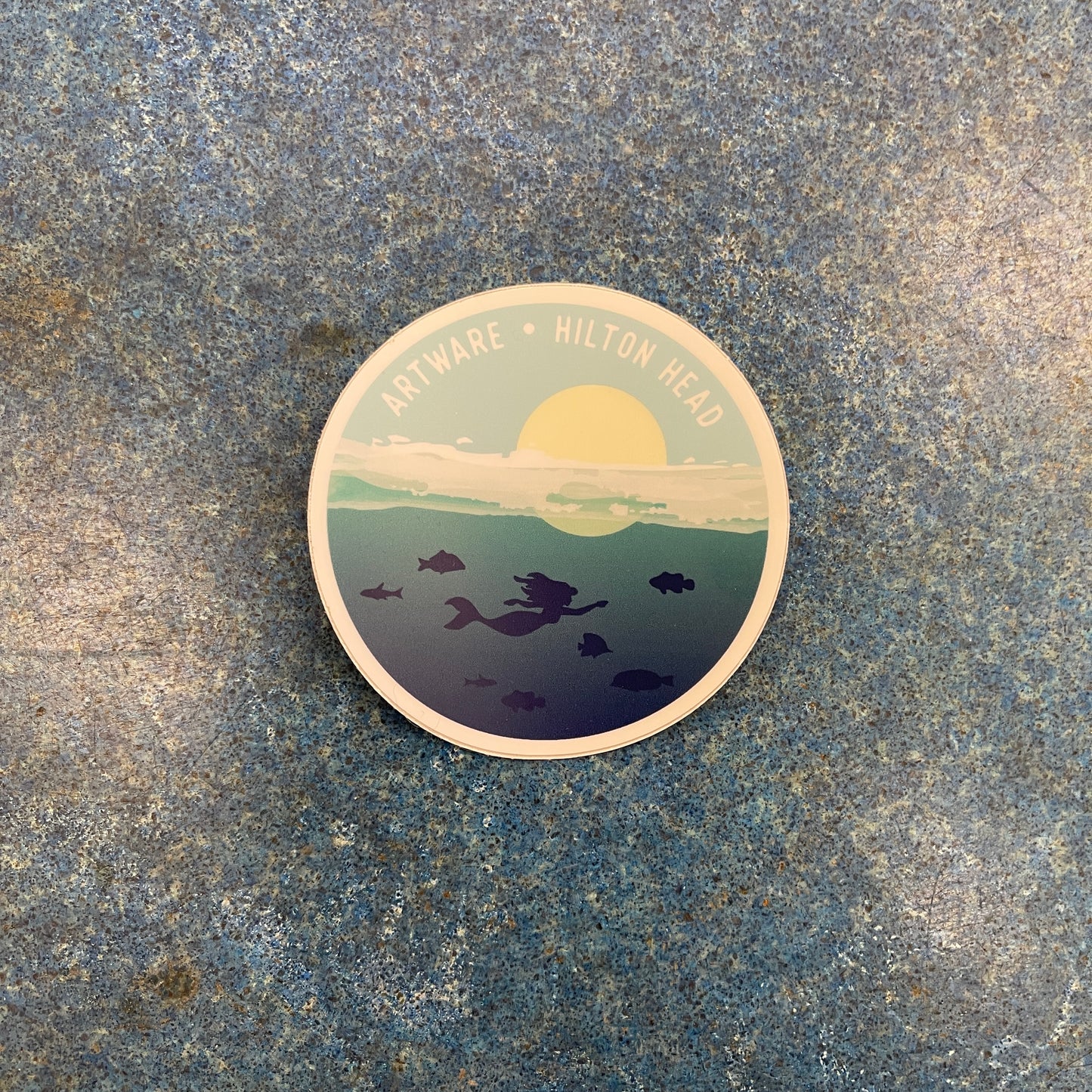 Ocean Mermaid HHI Sticker