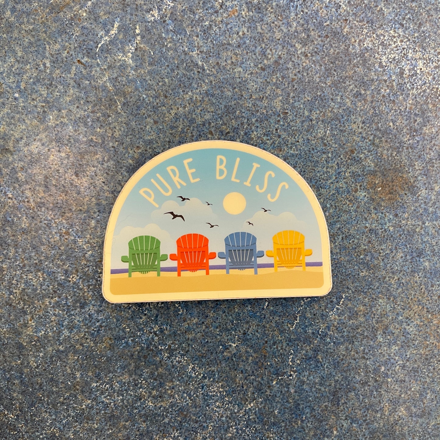 Pure Bliss Chair Sticker