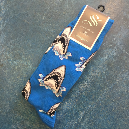 King Sized Men's Crew~ Shark