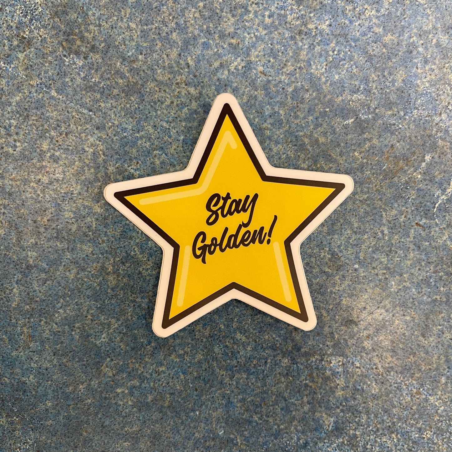 Stay Golden Star Sticker