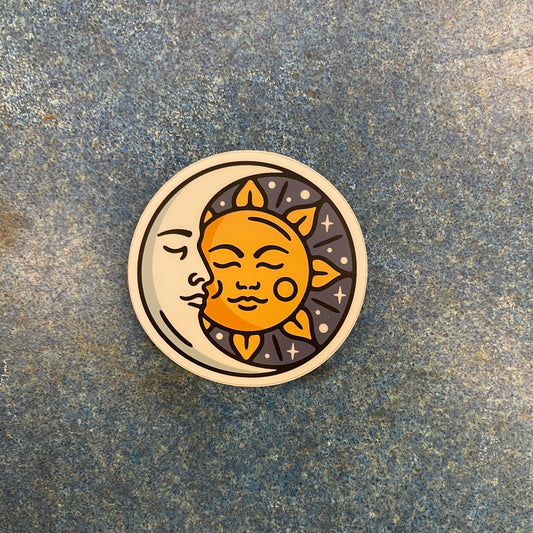 Sun Moon Sticker