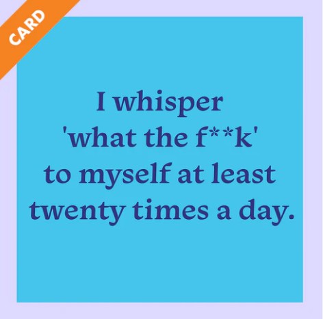 Whisper What the F**CK Coaster