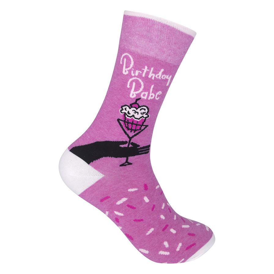 BIRTHDAY BABE SOCKS