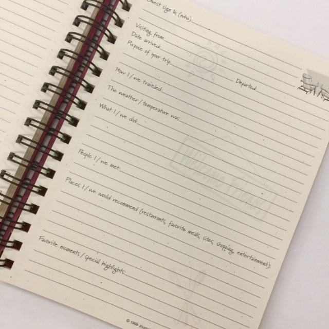 Guest Visitors Journal- Enjoy Your Stay