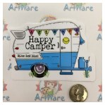 HHI Happy Camper Sticker Large!