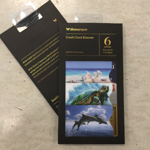 Credit Card Sleeves RFID~ Sealife Set
