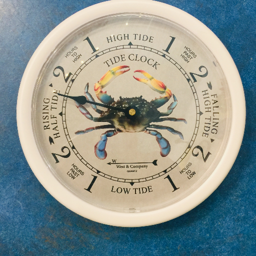 Tide Blue Crab White Frame