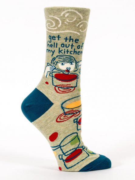 Get the Hell Out of My Kitchen Socks