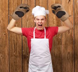Fred Bear Hand Oven Mitt