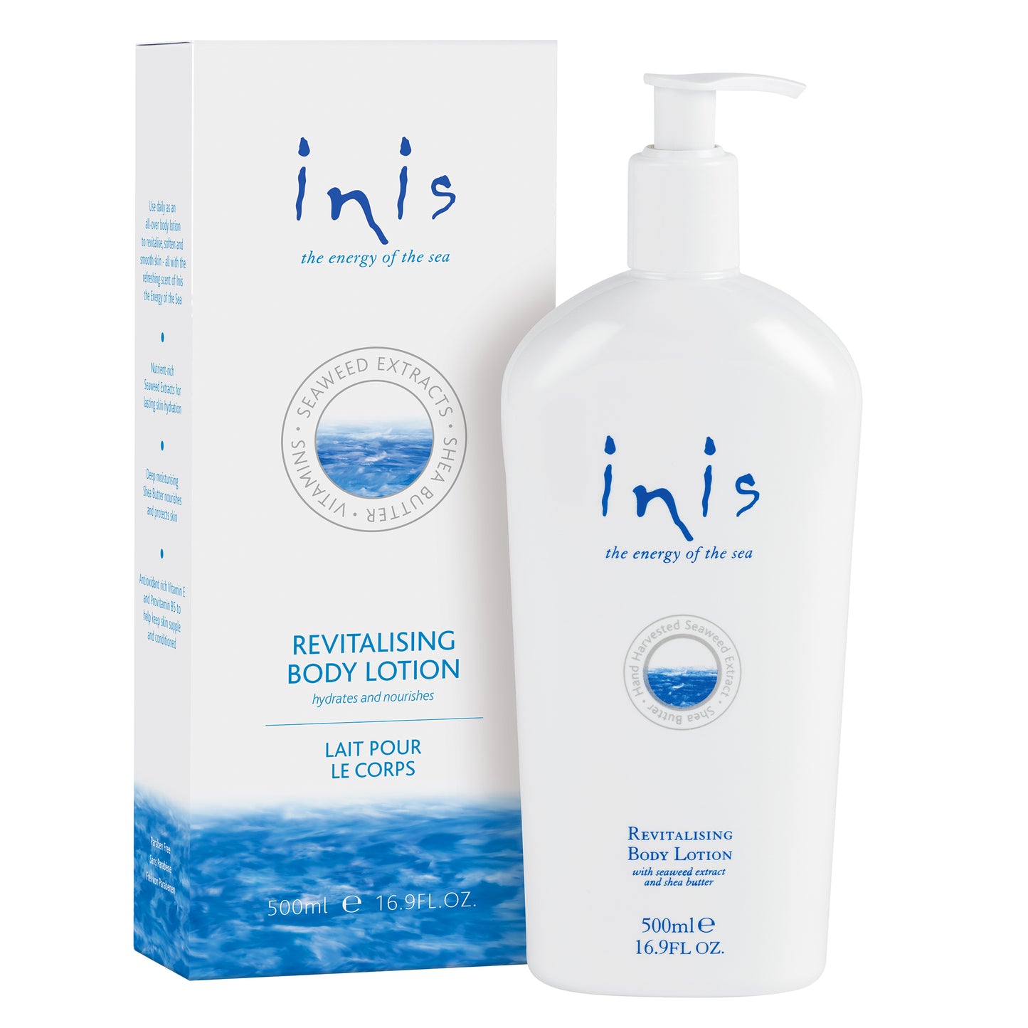 INIS 16.9 FL OZ PUMP Vanity LOTION