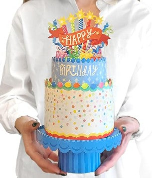 Confetti Birthday Cake Card