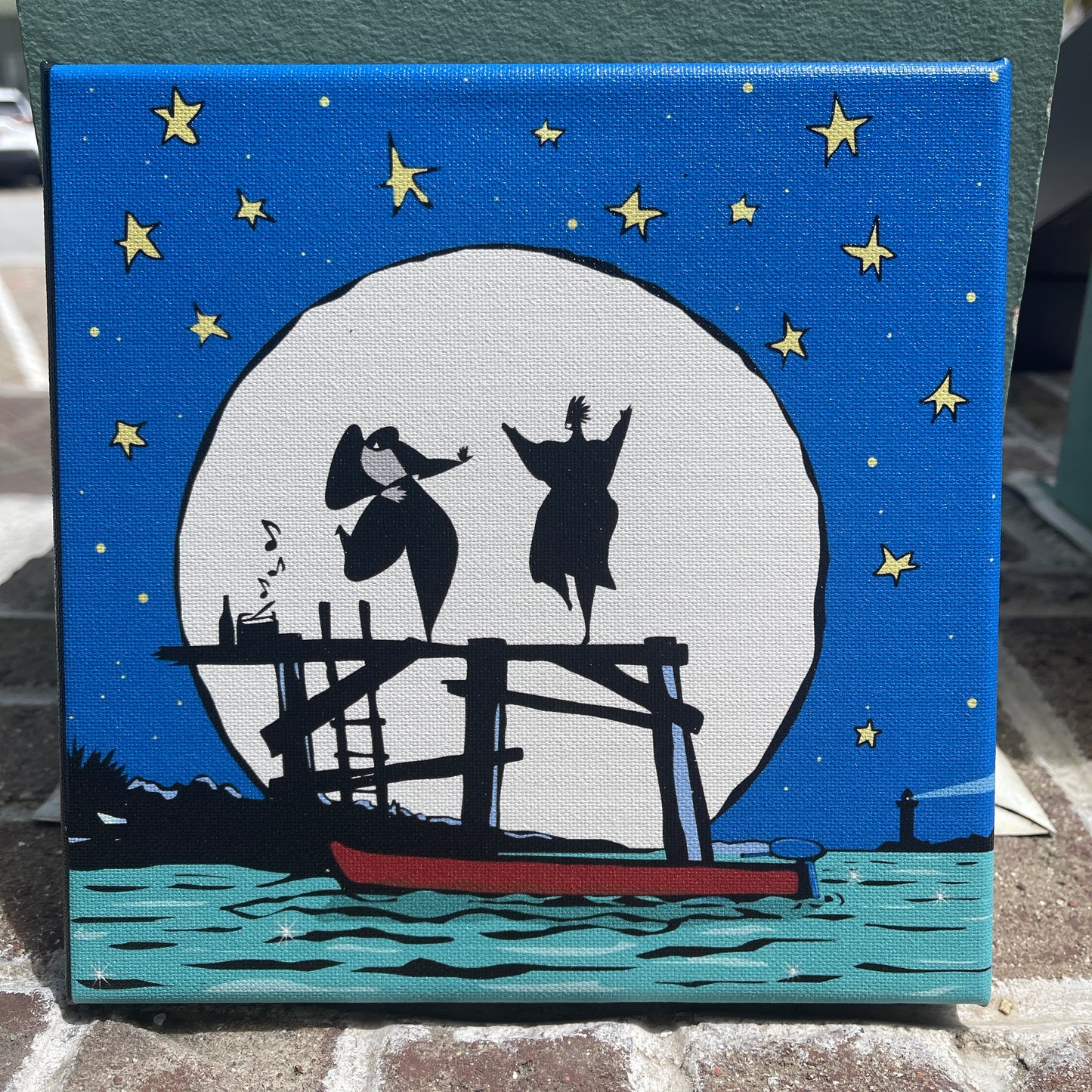 Local Artist Amos Hummel 8X8"