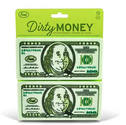 Dirty Money Sponges