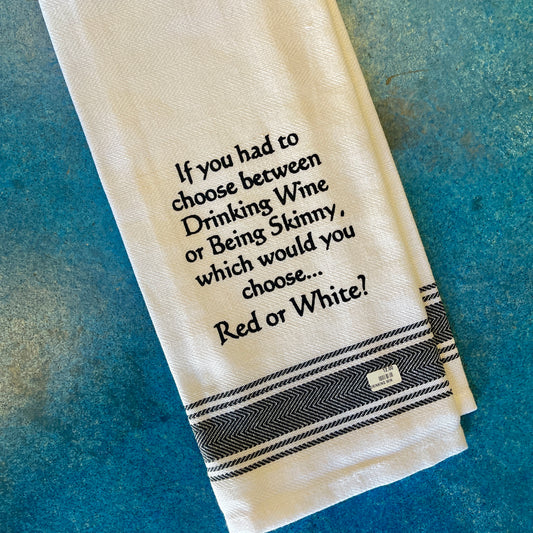 Drinking Wine Skinny