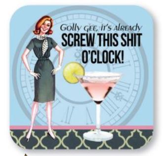 Neoprene Coaster- GOLLY GEE