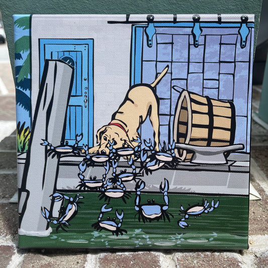 Local Artist Amos Hummel 8X8"