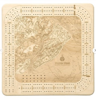 Hilton Head Cribbage Board