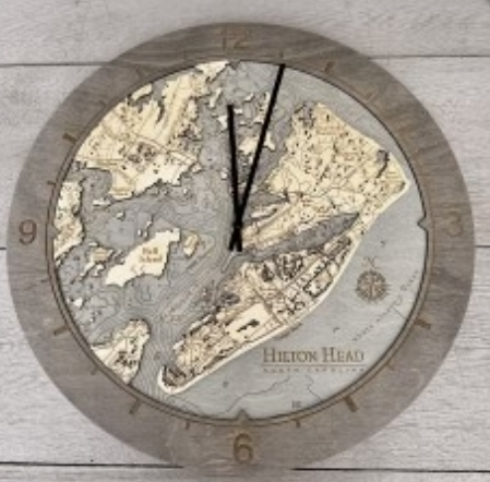 Hilton Head Ring Clock 12 Inch